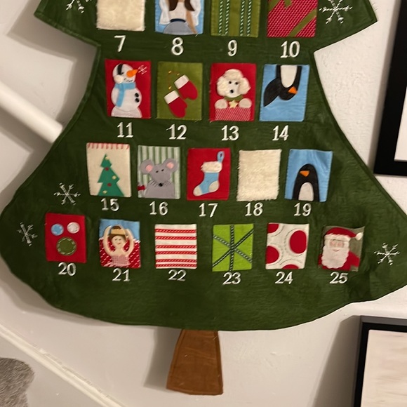 Pottery Barn Kids Advent Felt Calendar - Like New! - Picture 4 of 15